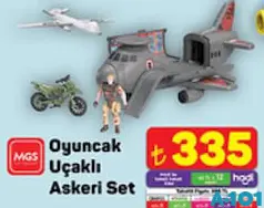 MGS OYUNCAK UÇAKLI ASKERİ SET